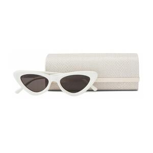 NWOT Designer Women's Jimmy Chpp Addy Ivory Cat Eye Sunglasses